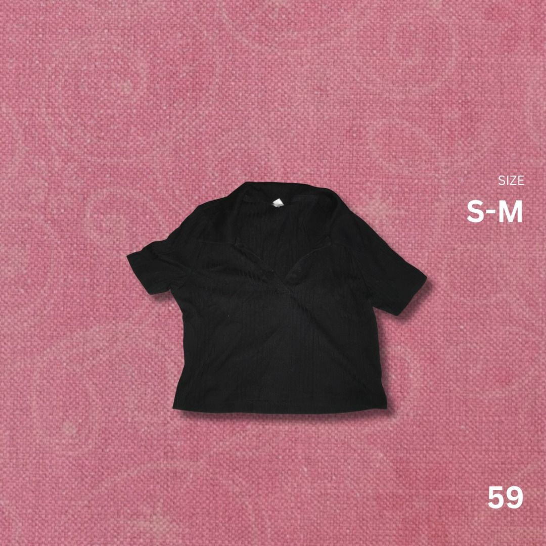 CROP POLO TOP (Category: Others Tops) located in Manila. Submitted by j.saell (Listing ID 1463215904, Image 1). Description: Size: S-M Used once Loc: Sampaloc, Manila MOD: Meet up/Lalamove/J&T MOP: Cash/Gcash/MariBank.