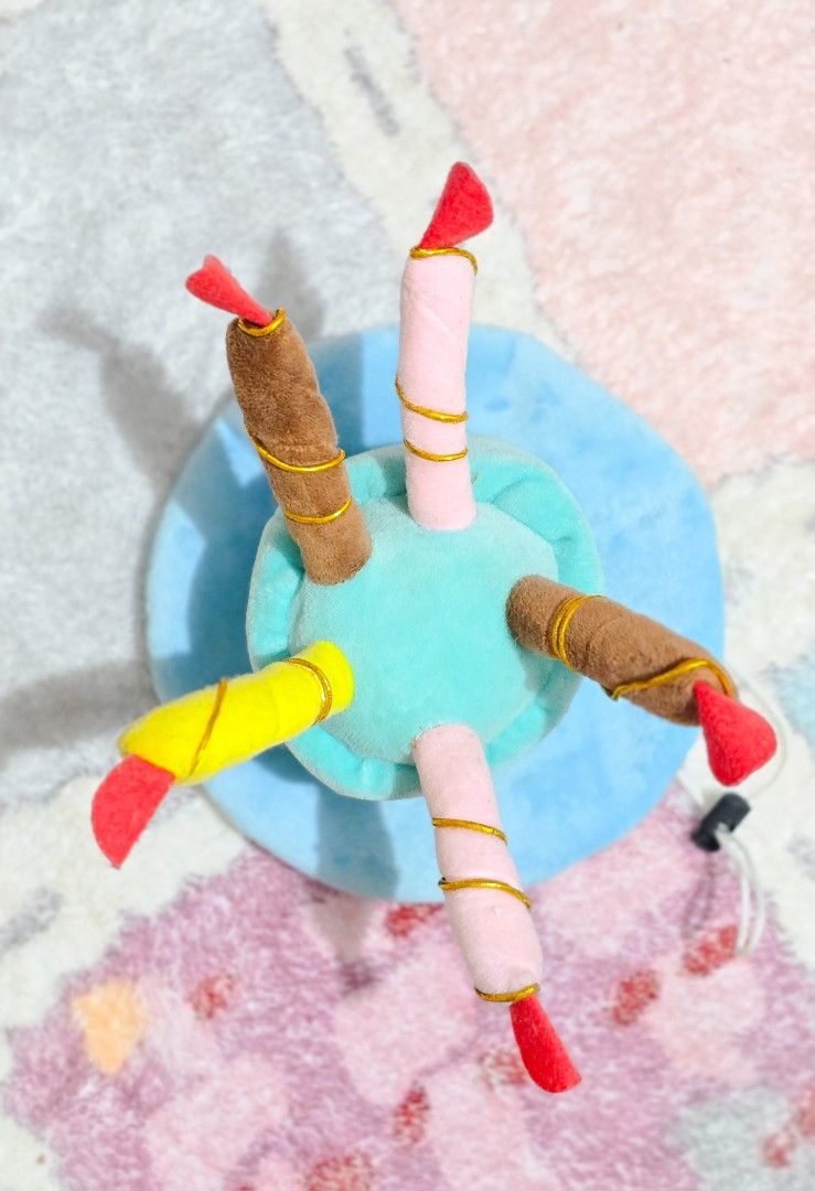 Cute Birthday Hat for Pets with Candles (Category: Homes & Other Pet Accessories) located in Paranaque City. Submitted by vanchris84 (Listing ID 1463263889, Image 2). Description: - Adorable light blue birthday hat for pets - Features 'Happy Birthday' embroidery - Topped with cute plush candles - Adjustable strap with toggle for a secure fit - Ideal for pet birthday parties and photoshoots.