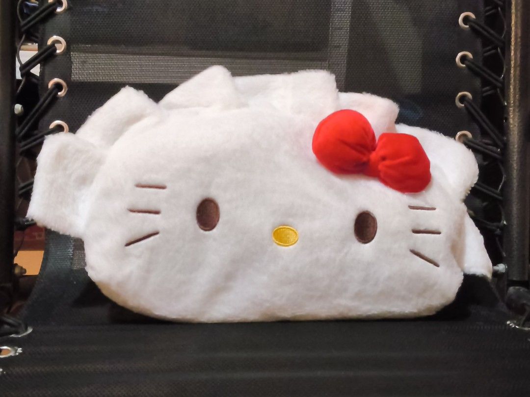 Cute Hello Kitty Plush Pillow (Category: Plushies & Soft Toys) located in Caloocan City. Submitted by silverhorse_35bd74 (Listing ID 1463280915, Image 3). Description: Hello Kitty pillow is 20 × 32 cm..