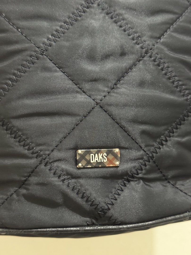 Daks quilted nylon bucket bag (Category: Tote Bags) located in Marilao. Submitted by fkmndz.finds (Listing ID 1463248242, Image 2). Description: Authentic Negotiable.
