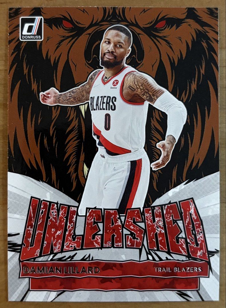 Damian Lillard | NBA Cards ~ Unleashed '22 - '23 (Category: Raw Singles) located in Makati City. Submitted by cardlab (Listing ID 1463143962, Image 1). Description: Items are 💯 authentic/original/legit. About The Card: • '22 - '23 Donruss • Card No. 5 • Unleashed FOR: • Cards ₱99 and below with Card Sleeves • Cards ₱100 and up with Used Toploader • ₱10 for Bnew Tops Packaging (If Shipping): ✔️ Plastic cover ✔️ Cardboard ✔️ Bubble wrap NOTE: • Ca