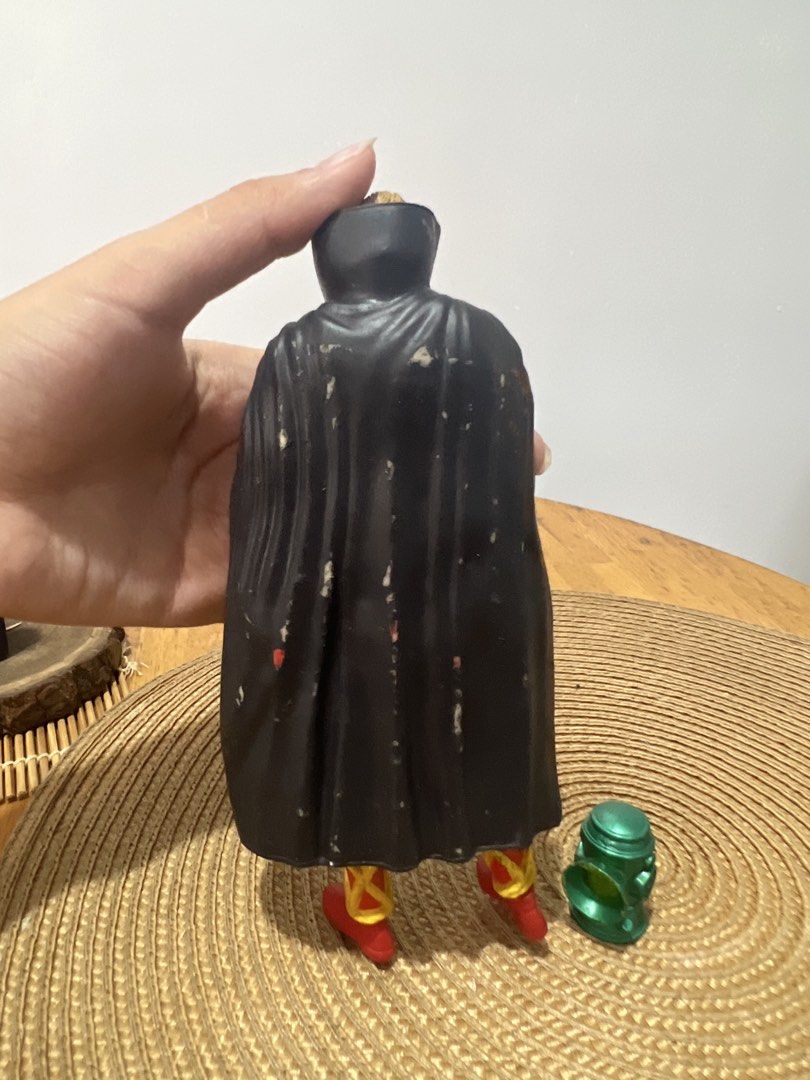 DC Comics Green Lantern Action Figure with Lantern (Category: Figurines & Statues) located in Bocaue. Submitted by kwon_017 (Listing ID 1463122333, Image 2). Description: - good condition, needs cleaning and retouches - lantern missing handle - Green Lantern action figure - Includes signature lantern accessory - Features articulation for posing - DC Comics copyright visible - Ideal for collectors and fans - Made in China.