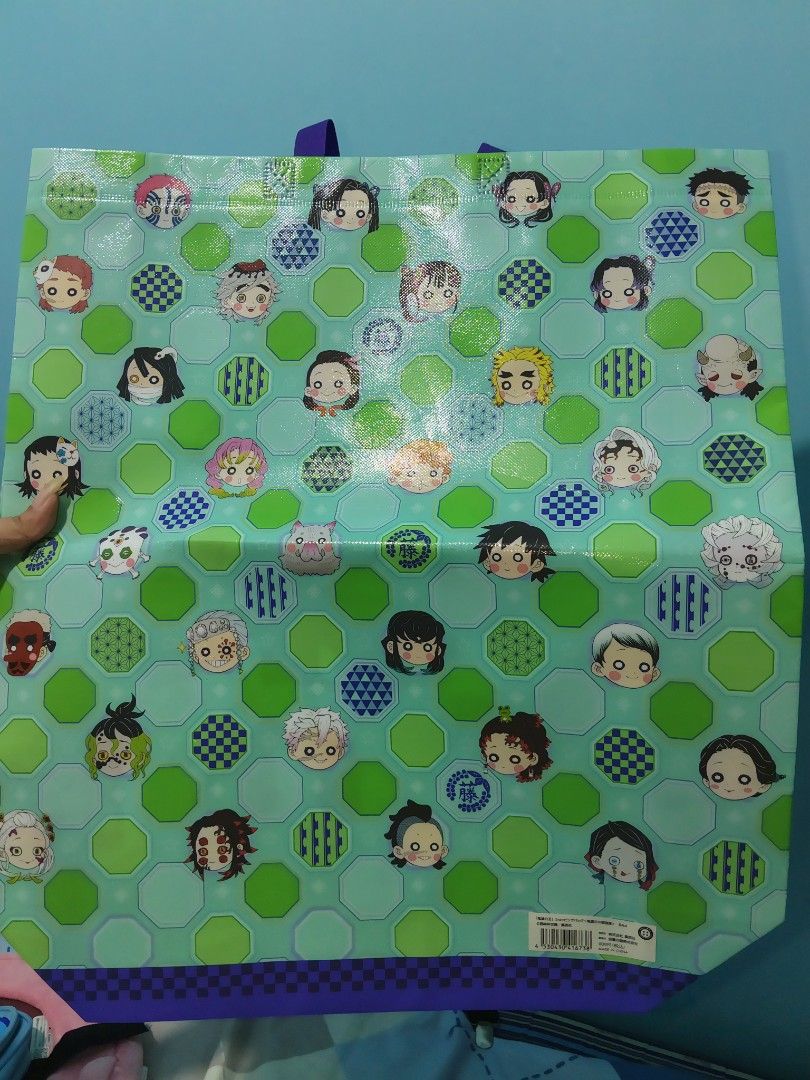 Demon Slayer Eco Bag (Category: Other Stationery & Craft) located in San Marcelino. Submitted by cmplushies (Listing ID 1463198436, Image 2). Description: .