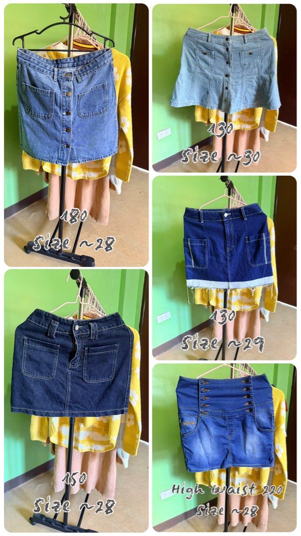 Denim Outfits (Category: Coats, Jackets and Outerwear) located in Muntinlupa City. Submitted by cocofinds023 (Listing ID 1463267405, Image 3). Description: Denim Outfits. If take all 3800. .