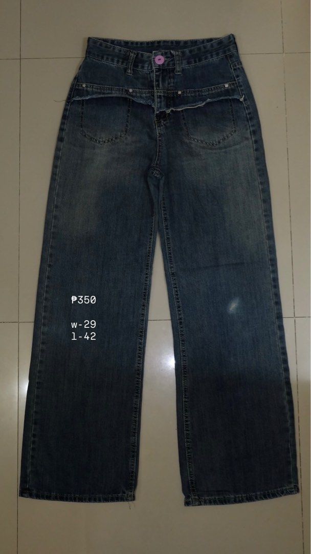 denim pants (Category: Jeans) located in Manila. Submitted by jhones1227 (Listing ID 1463135838, Image 2). Description: selling my denim pants for 300 pesos each plus sf. details on each photo. dm me hehe cabuyao, laguna.