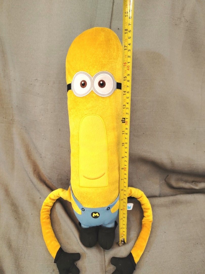 Despicable Me Mega Minion Tim Plushie (Category: Plushies & Soft Toys) located in San Fernando. Submitted by jpmarketplace2023 (Listing ID 1463219766, Image 2). Description: 💚 All items are authentic from Japan. 💛 MOP: GCash (❌️ GCash Protect) 🩵 MOD: LBC only (❌️ S. Checkout, COD, COP) 💙 Meet-up: Vista Mall, San Fernando, Pampanga 💜 All items are on-hand. 🧡 First to pay gets the item first. ❤️ Breakable items are packed with care and cautio
