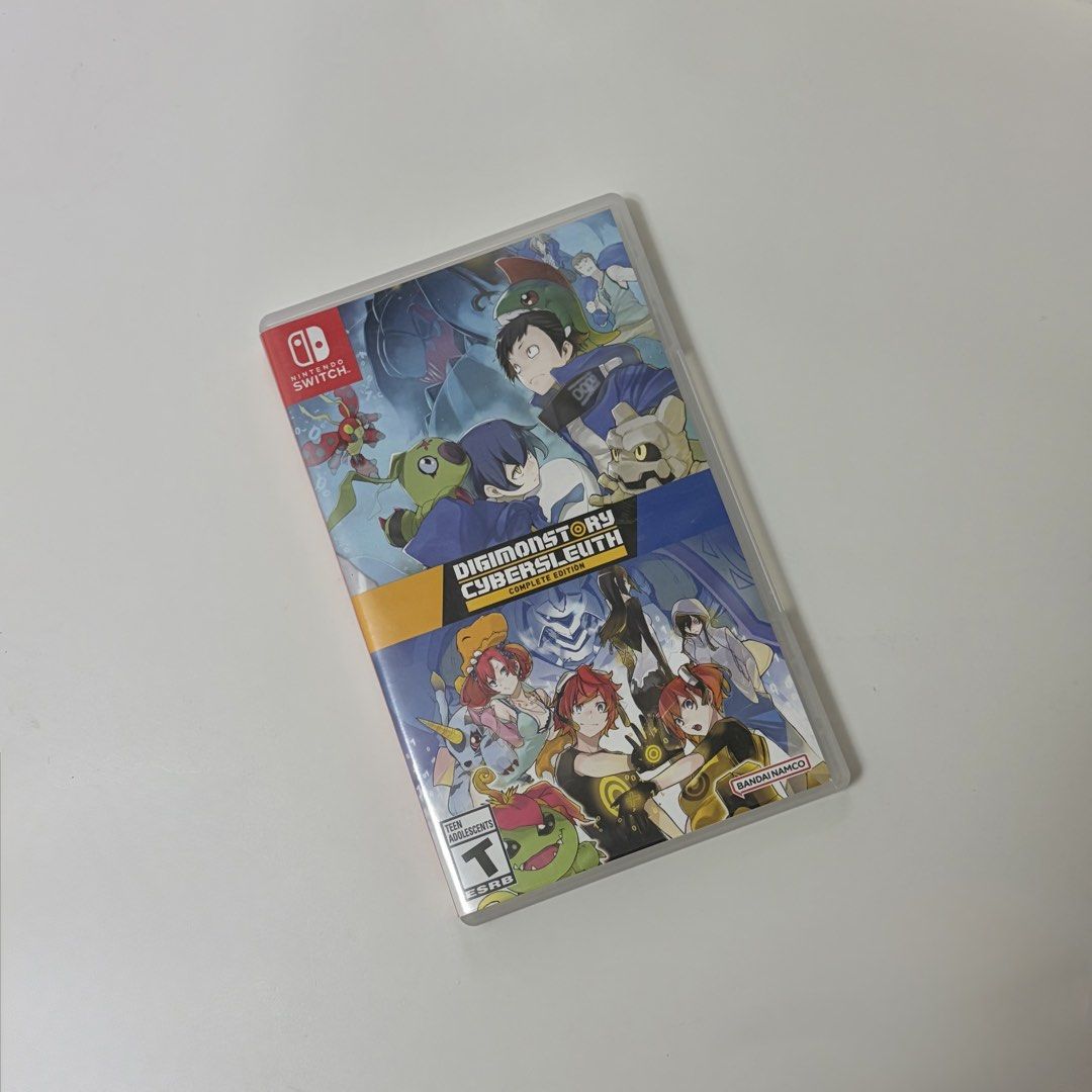 Digimon Story Cybersleuth Complete Edition (Category: Nintendo) located in Cabuyao City. Submitted by deepeedee11 (Listing ID 1463166111, Image 1). Description: digimon story cyberleuth complete edition for switch - complete and no issues - can provide more pics upon request! rfs: played once then shelved.