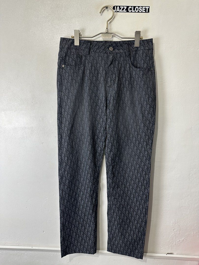 Dior Oblique Monogram Lightweight Trouser/Pants (Unisex) (Category: Trousers) located in San Fernando. Submitted by jazzclosetest2018 (Listing ID 1463146613, Image 1). Description: My Location: San Fernando, Pampanga📍 Payment 1st Transaction! Dior Oblique Monogram Lightweight Trouser/Pants (Unisex) Size: Fit 30 (15" tape measure) Length Outseam: 40", Inseam: 28", Leg Opening: 7", Thigh: 10", Hips: 20" Very Good Condition *Complete tags inside P 