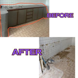 Painting, Plastering, Epoxy, Varnish,Oil Paint, Hacking, Dismantle, Disposal, Vynl Flooring, Vynl Installation, Tiles Installation, Tiles Hacking, Lay Out,  Cement Screeding, Restaurant Painting, Industrial Epoxy,Hip-pon Paint, Toilet Pipe Painting, Limewash,Cheap Plastering, Cheap Painting. 收藏品 3