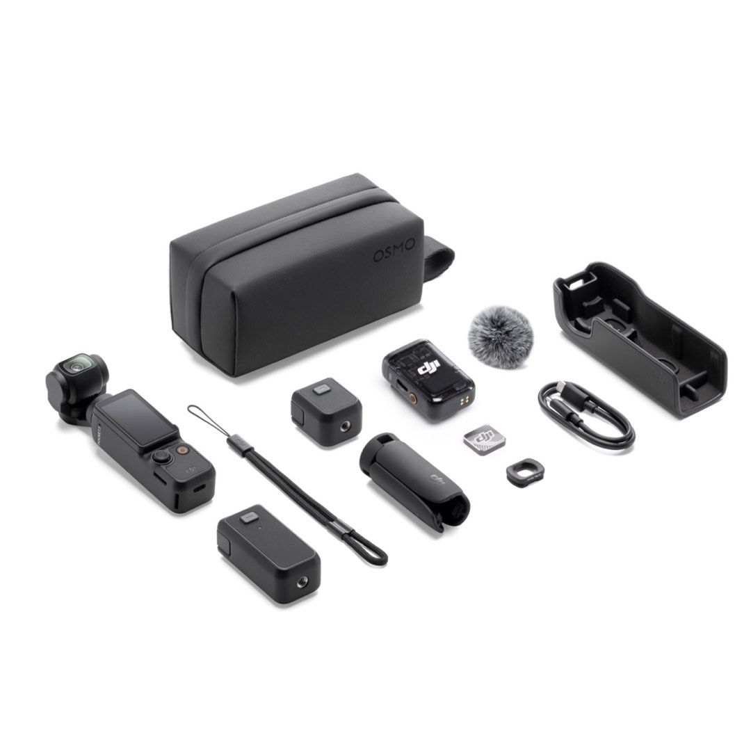 DJI Osmo Pocket 3 Creator Combo Gimbal Camera (Category: Cameras) located in Baguio. Submitted by add1ctedtosh0pping (Listing ID 1463172313, Image 3). Description: all complete, w minor scratch gcash/bank .