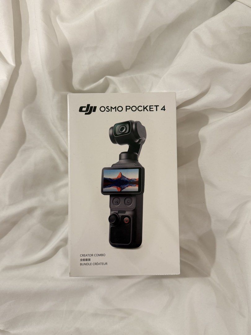 DJI Osmo Pocket 4 Creator Combo (Category: Cameras) located in Quezon City. Submitted by sm__7891 (Listing ID 1463265286, Image 1). Description: - DJI Osmo Pocket 4 Creator Combo - Ideal for vlogging and content creation - Brand new (got it as a gift!) - RFS: Not useful to me since I don’t vlog :( - Negotiable price.