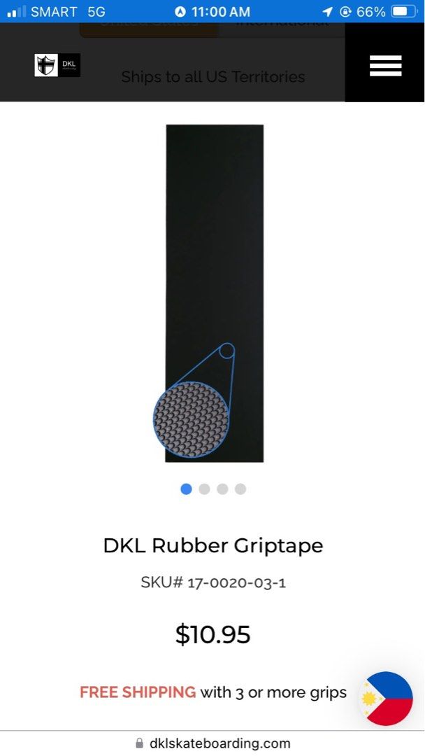 DKL Rubber Griptape #skateboarding (Category: Skates, Rollerblades & Scooters) located in Makati City. Submitted by zek2zoe (Listing ID 1463321234, Image 1). Description: Brand new DKL Griptape purchased from USA - Non abrasive griptape so you can skate your good/expensive shoes - DKL Griptape works because it’s made from rubber instead of sharp particles like sandpaper. - Rubber is naturally grippy due to molecular adhesion and deformation. - Re
