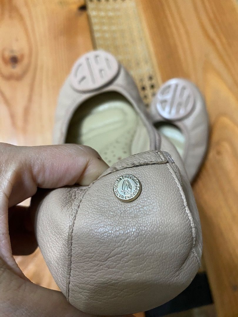 Doll shoes (hush puppies) (Category: Sandals) located in Trece Martires City. Submitted by reloveandrestyle (Listing ID 1463225909, Image 3). Description: Used twice No box See pic for reference .