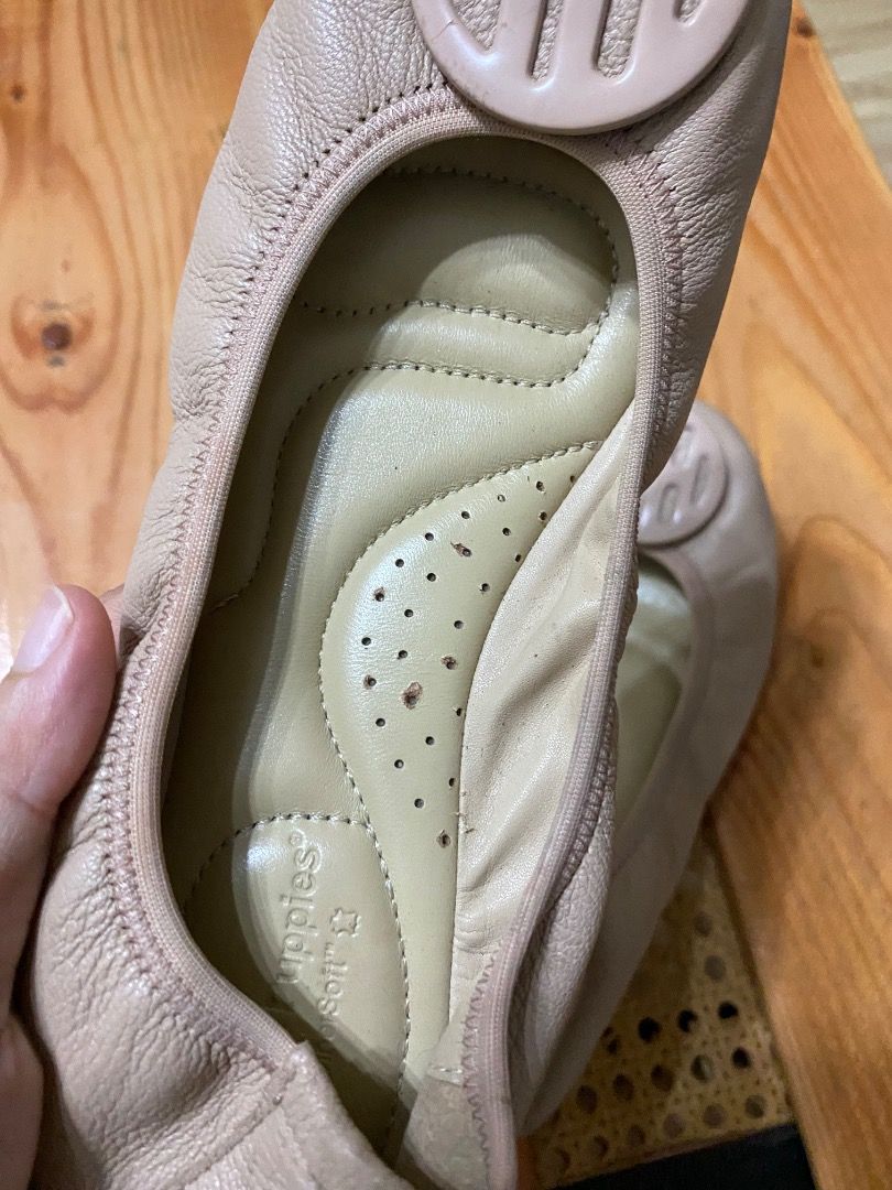 Doll shoes (hush puppies) (Category: Sandals) located in Trece Martires City. Submitted by reloveandrestyle (Listing ID 1463225909, Image 2). Description: Used twice No box See pic for reference .