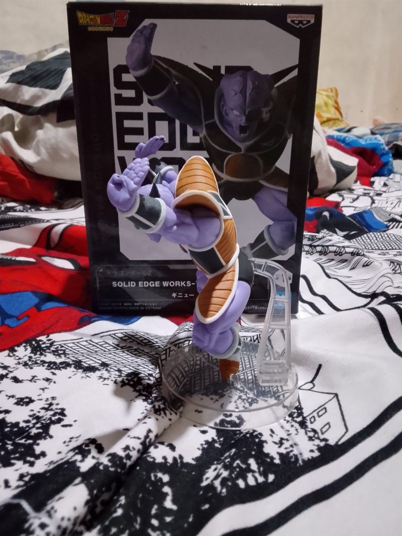 Dragon Ball Z Solid Edge Works Captain Ginyu Anime Figure (Category: Figurines & Statues) located in Manila. Submitted by mr.zild (Listing ID 1463252540, Image 3). Description: Banpresto Solid Edge Works – Captain Ginyu. Figure is clean with no issues. Box has some damage. Price: ₱700 Slightly negotiable. Has a fun pose and part of a collectible series. Good for Ginyu Force fans..