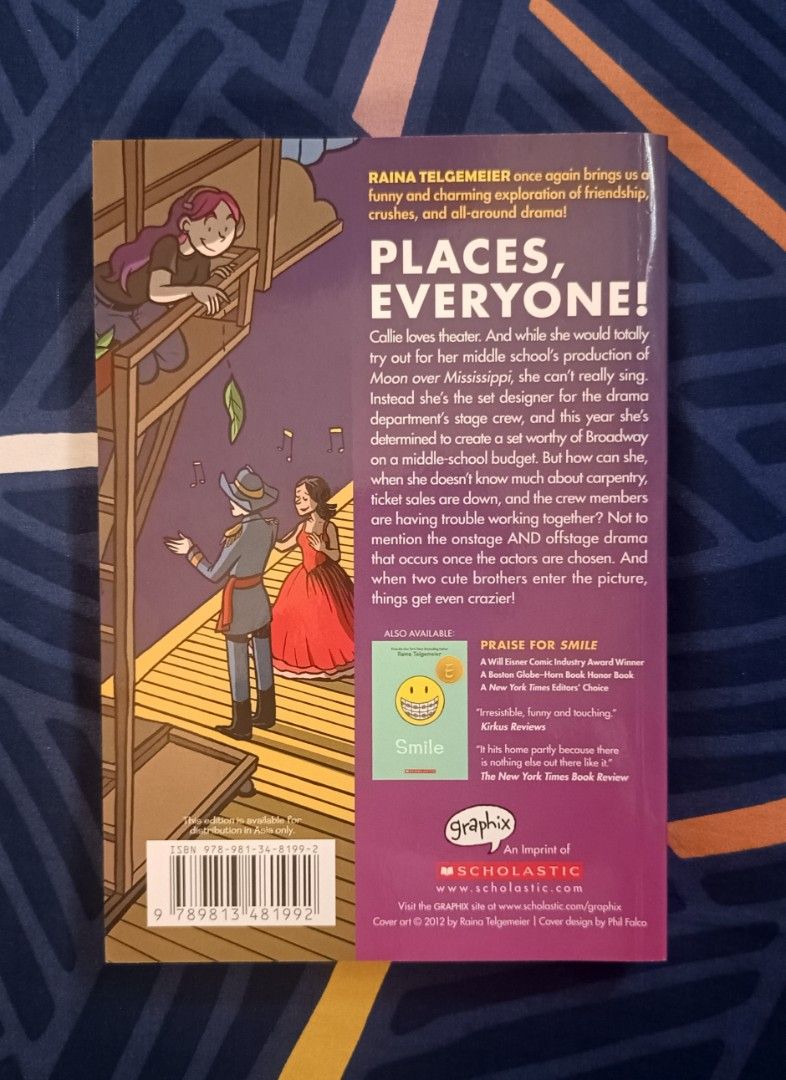 Drama - Scholastic comic book (Category: Storybooks) located in Quezon City. Submitted by raid.my.closet. (Listing ID 1463182238, Image 2). Description: unsealed but like new.