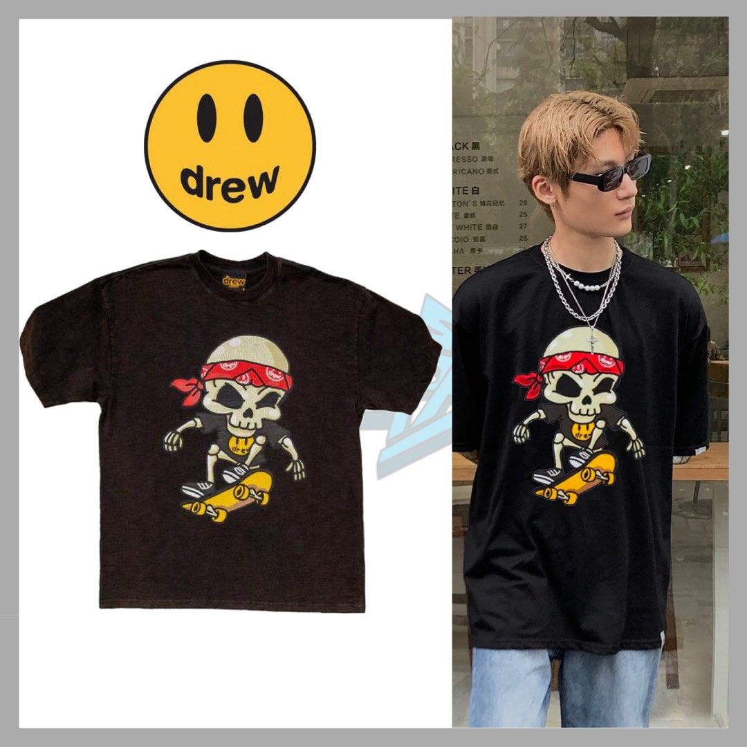 Drew House (Category: Tshirts & Polo Shirts ) located in Kabankalan. Submitted by secondhandgemsz (Listing ID 1463130909, Image 2). Description: Size XL (25W 30L) Like New Color rate 9.5/10 Authentic .