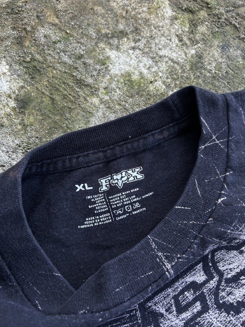 Early Y2k Fox Racing Tee (Category: Tshirts & Polo Shirts ) located in Balanga. Submitted by nothingtohold.co (Listing ID 1463204331, Image 3). Description: Early Y2k Fox Racing Tee XL on tag | 24.5 width | 30.5 length | 9.3 condition Issue: minor detergent stains Gcash | jnt | bataan Vouch~vc.