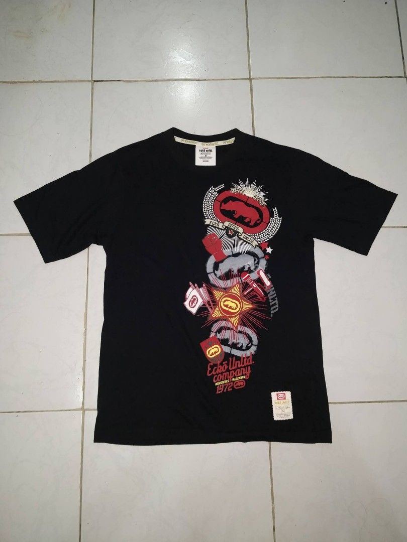 Ecko Unlimited World Famous Multi-Logo (Category: Tshirts & Polo Shirts ) located in Dagupan City. Submitted by ousuke_otsuka (Listing ID 1463122999, Image 1). Description: ❗Ecko Unlimited Multi-Logo World Famous Graphic Tee❗ 20" 28.5" -authentic -flawless -9.9/10 cr 950+sf 💵 slight nego.