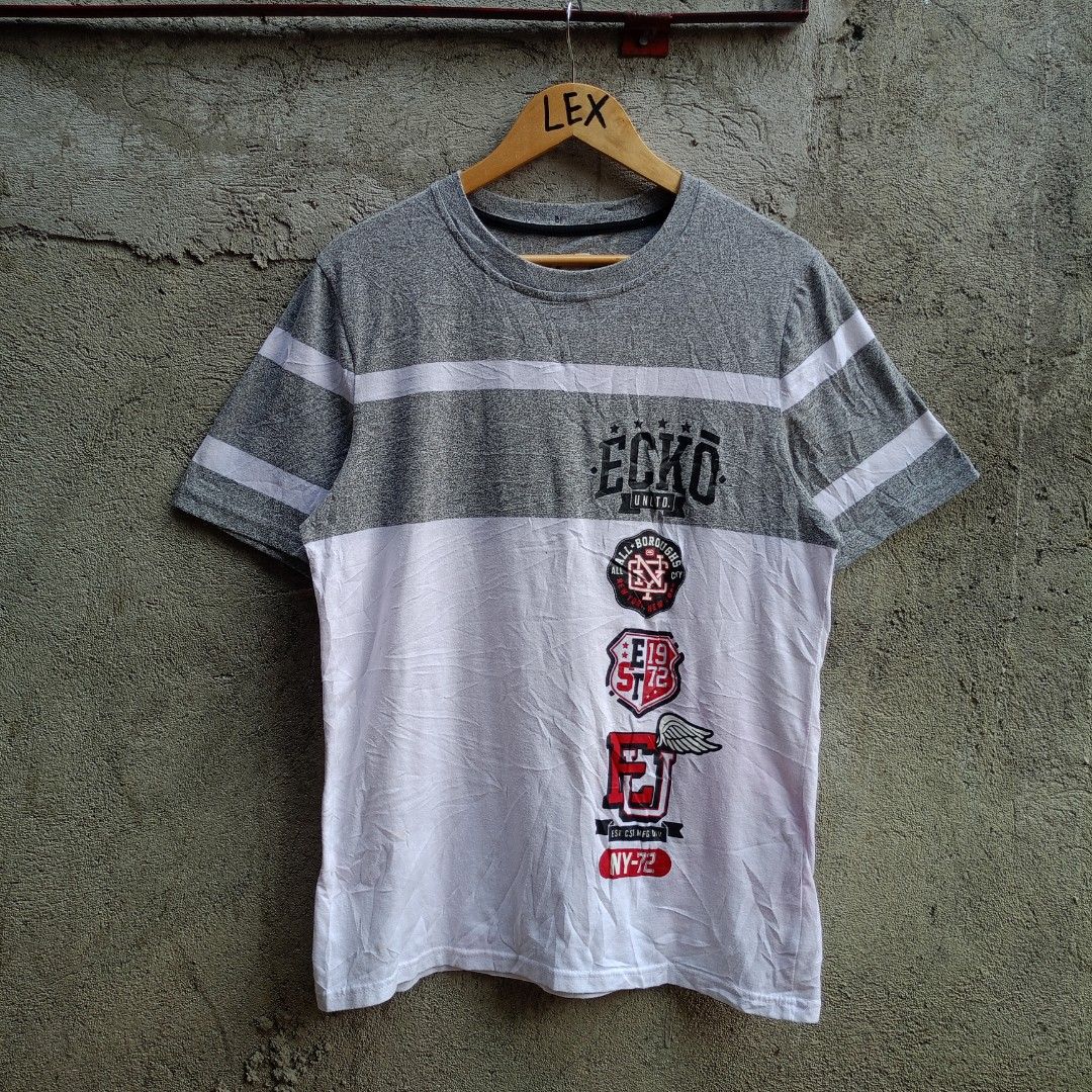 ECKO UNLTD (Category: Tshirts & Polo Shirts ) located in Koronadal. Submitted by thriflex.29 (Listing ID 1463271212, Image 1). Description: ECKO UNLTD Size On Tag: Medium Measurements: Width 20 Length 28 Condition: 9/10 - Excellent Colorate: 9/10 No Issue Need Wash Only Mine: 250.