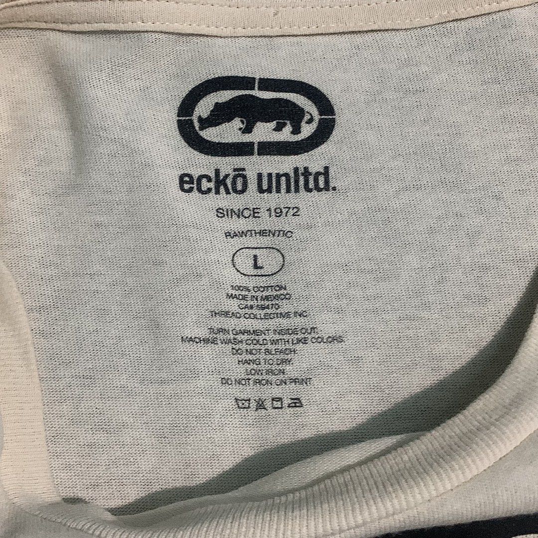 Ecko Unltd Cream Graphic Tee (Category: Tshirts & Polo Shirts ) located in Cebu City. Submitted by phyxery (Listing ID 1449799761, Image 3). Description: 🦇 ECKO Unltd Tee • good condition • no major issues; can be seen within the photos dimes !! | w: 20” | l: 27.5” dm for more info or offers.