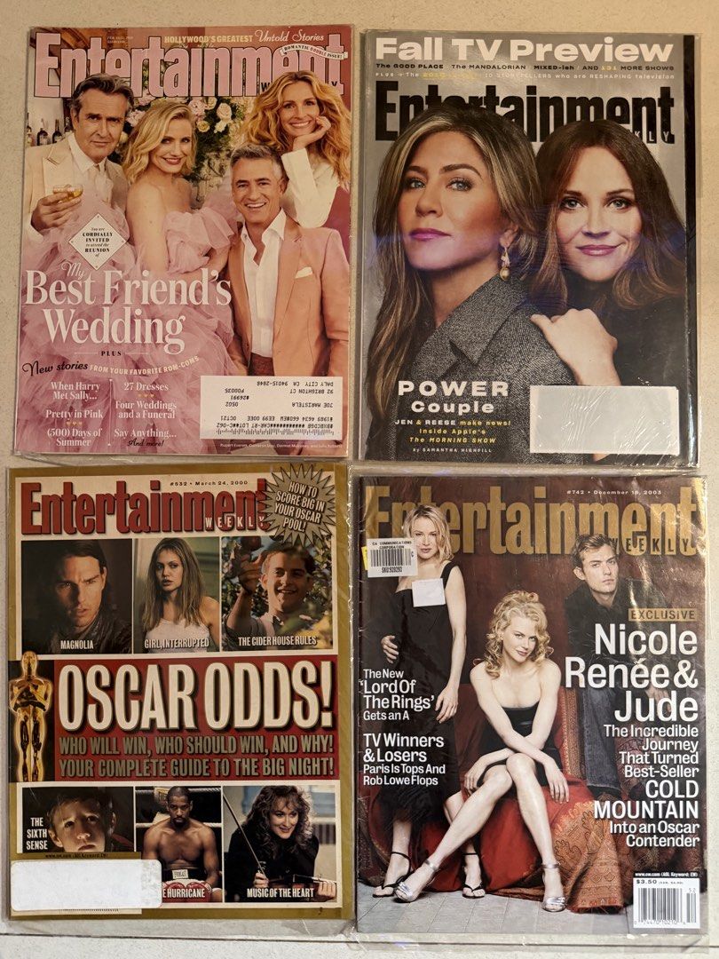 Entertainment Weekly Magazines bundle (Category: Magazines) located in Pasay City. Submitted by gahaman02 (Listing ID 1463168927, Image 1). Description: good condition. some flaws and creases.