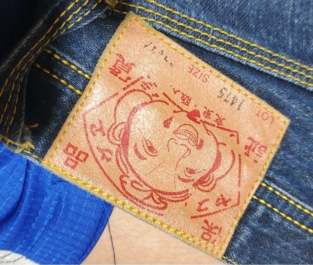 Evisu Dowluck Selvedge Jeans. (Category: Clothes Drying Rack) located in Manila. Submitted by adrxanwstx (Listing ID 1463175801, Image 3). Description: Good As New Bacoor Cavite📍 Via Lalamove/MeetUp/JnT.