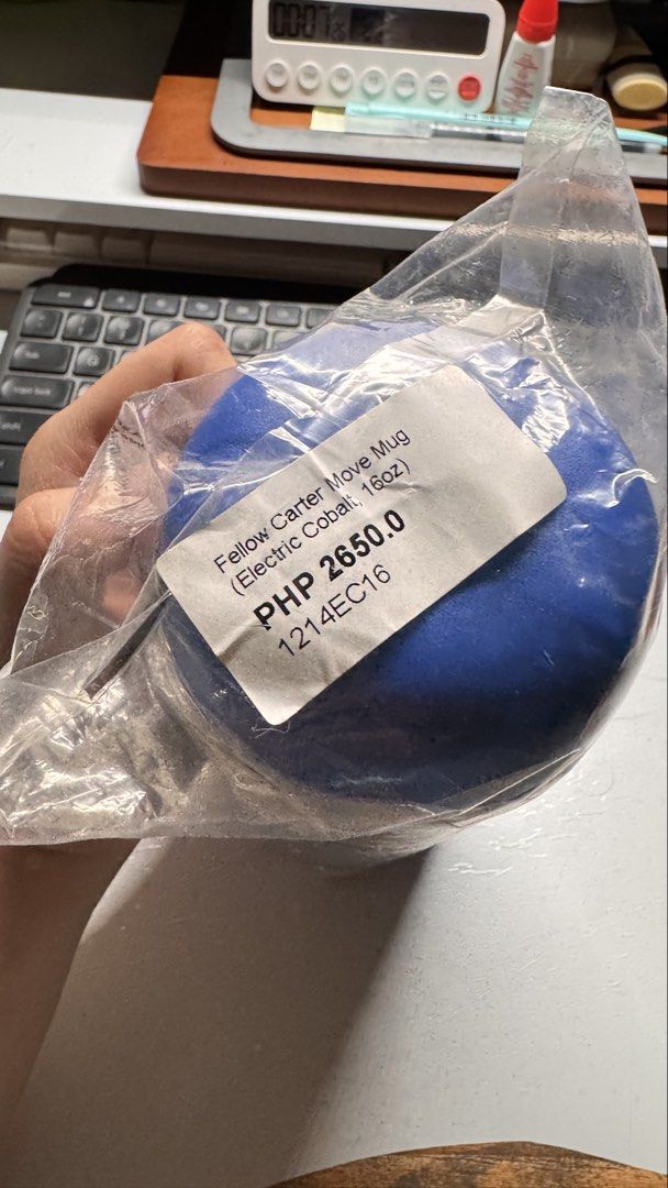 Fellow Carter Move Mug (Category: Water Bottles & Tumblers) located in San Jose del Monte. Submitted by kooalaa (Listing ID 1463325890, Image 3). Description: RFS: Decluttering - extra tumbler MOP: GCASH, BPI , GoTyme, Maya, LBC COP Buyer will shoulder SF. Courier: Lalamove, LBC (COP), J&T .