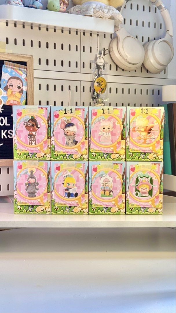 Finding Mokoko Series (Category: Designer & Blind Box Toys) located in Muntinlupa City. Submitted by litol_aniks (Listing ID 1463225447, Image 2). Description: ⋆. 𐙚 ˚ popmart finding mokoko series 🛒 ₱400 each (pucky, molly, pino jelly, sweet bean) 🛒 ₱600 (hacipupu, dimoo) 🛒 ₱700 (hirono) 🛒 ₱500 (crybaby) ⤷ sealed foil, open from bottom box ⤷ complete, open to check card only ⤷ authentic; onhand and ready to ship mop: gcash, gotyme, bpi mod: 