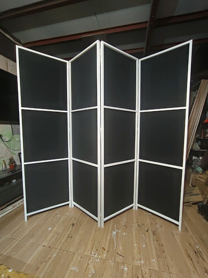 Foldable divider (Category: Other Home Furniture) located in Rizal. Submitted by aileen_nnqld (Listing ID 1463237335, Image 2). Description: 6ft hieght 20inch per panel width we do costomize size and color 6ft hieght 1set 4 panels 2,500 canvas divider with design 3,000 1 set 4 panels dirrect pagawaan Princess Divider Shop location:TAYTAY Rizal.