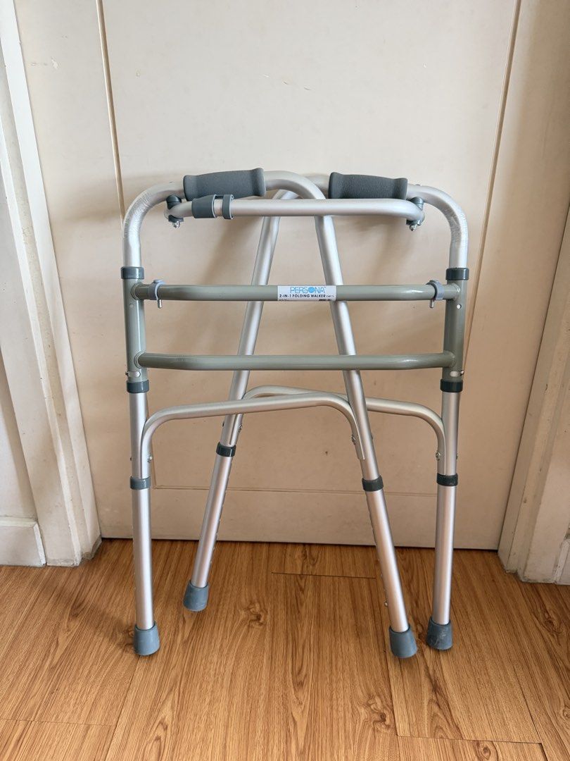 Foldable Walker (Category: Rehabilitative Devices) located in Antipolo. Submitted by lovedbyisha (Listing ID 1463148321, Image 2). Description: Bought in May 2025 Used for 2 weeks when I was recovering from an injury Good condi!! Still negotiable! Loc: Pasig.