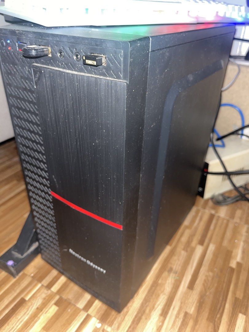 for sale pc/system unit (Category: Computer Parts) located in Quezon City. Submitted by jayjayhelter (Listing ID 1463273390, Image 2). Description: FOR SALE — Budget Gaming / Work PC | GTX 1050 2GB ₱8,000 — Slightly Negotiable Selling my personal PC. Fully working, recently powered on and checked after being unused for some time. SPECS: * CPU: Intel Core i3-9100F * Motherboard: MSI H310M PRO-VH PLUS * GPU: NVIDIA GeForce GTX 1050 2GB * RAM: 16GB 