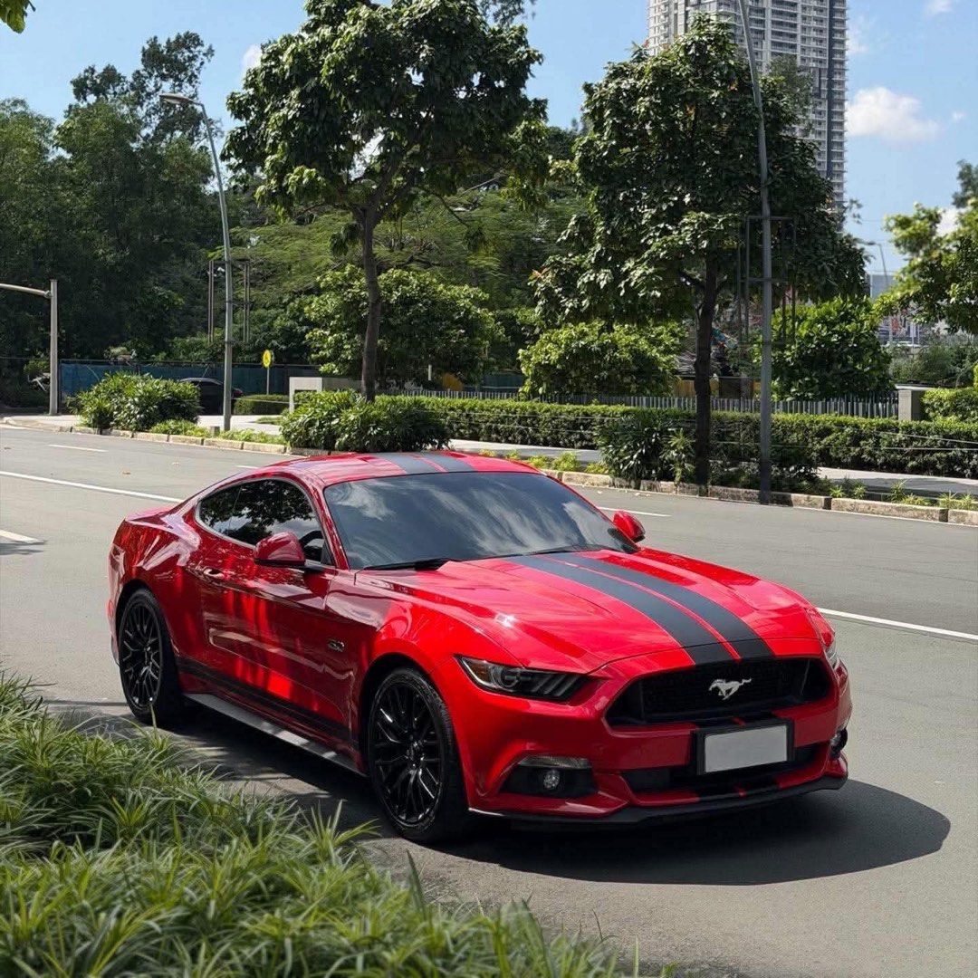 Ford Mustang GT 5.0 V8 Auto (Category: Used Cars) located in Manila. Submitted by quality_cars (Listing ID 1463224381, Image 2). Description: ‼️FOR SALE‼️ ‼️CASH - TRADE - FINANCING‼️ Ford Mustang GT 2017 model 5.0 V8 Engine Automatic Transmission 15,xxx mileage Borla Full Exhaust Racing Stripe Installed by Decal Mafia 2 Keys Casa Maintained since Day 1 Complete Manual Booklet All Original Paint No Issues / Not Flooded Complete Legal Papers #3 en