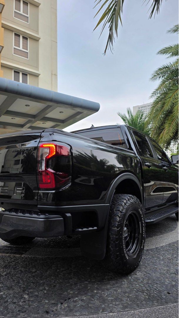 Ford Ranger (Category: Used Cars) located in Quezon City. Submitted by jvll_88 (Listing ID 1463142262, Image 3). Description: For Sale! Ford Ranger Sport 4x2 2023 1st owner Casa maintained at Ford Q. Ave Fresh bnew condition 14k mileage only Rays TE37 | BF Goodrich With roller lid and genuine leather seat cover RFS : Upgrade.