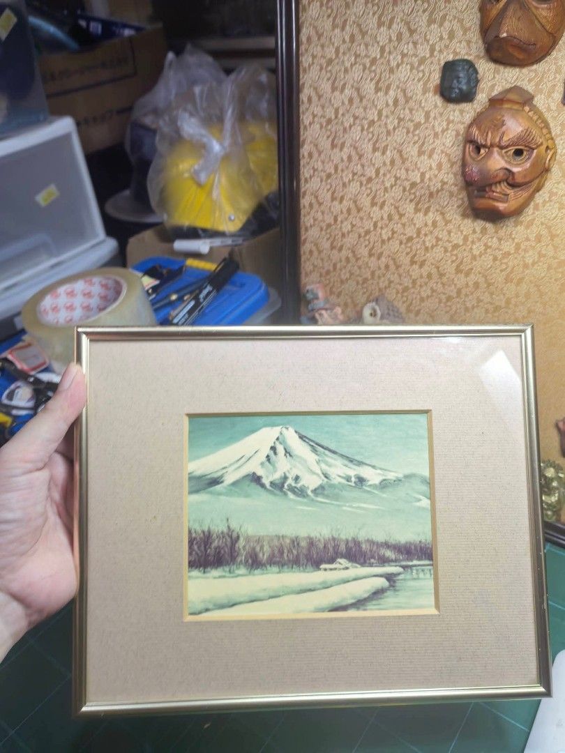 Frame Image Glass Metal mt.fuji (Category: Art & Prints) located in Cebu City. Submitted by dudes_villanueva (Listing ID 1463135395, Image 3). Description: Frame Image Glass Metal Mt.Fuji In excellent condition.