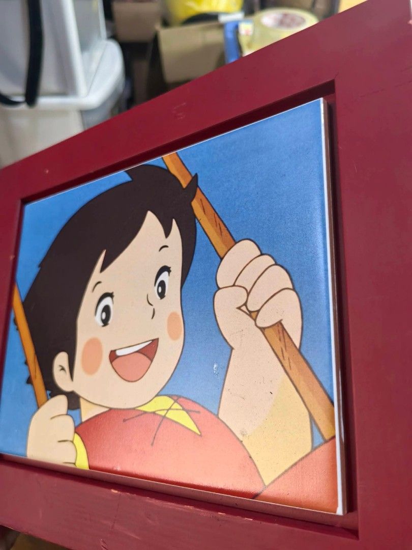 Frame Tile Art - Heidi Wood Frame (Category: Art & Prints) located in Cebu City. Submitted by dudes_villanueva (Listing ID 1463135725, Image 3). Description: Frame Tile Art - Heidi Wood Frame 📌 In very good condition. Light scratches. 10.6x8.6 inch.