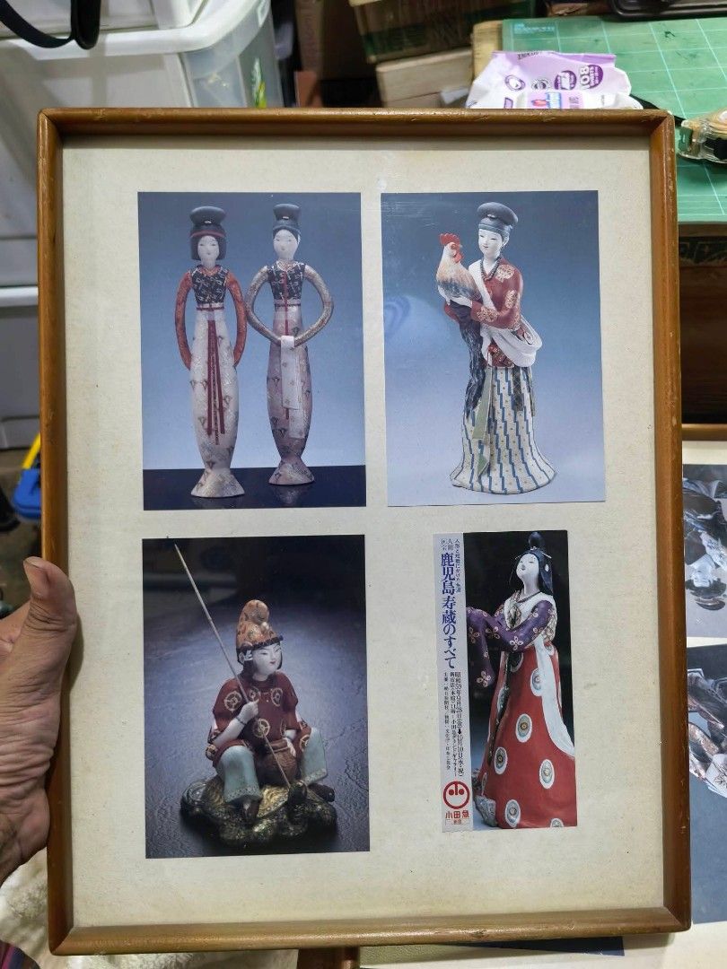 Framed Image - Japanese Dolls Wood and Frame (Category: Art & Prints) located in Cebu City. Submitted by dudes_villanueva (Listing ID 1463136761, Image 1). Description: Framed Image - Japanese Dolls Wood and Frame 📌 In excellent condition. Few light scratches Lang sa frame. L12xH15.5 in.