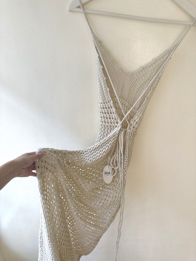 BNWT FREESIZE Boho Cream Lowback Crochet Maxi Dress (Category: Dresses) located in Quezon City. Submitted by sayshops (Listing ID 1463273364, Image 3). Description: Bought in Thailand during my travels BRAND NEW W TAG STILL INTACT only stored in my closet. this crochet dress beautifully hugs the body, really nice fit. dyosa feels help tags ZARA MANGO UNIQLO PULL & BEAR FREE PEOPLE MONKI STRADIVARIUS BERSHKA MASSIMO DUTI PRETTY LITTLE THING ASOS F