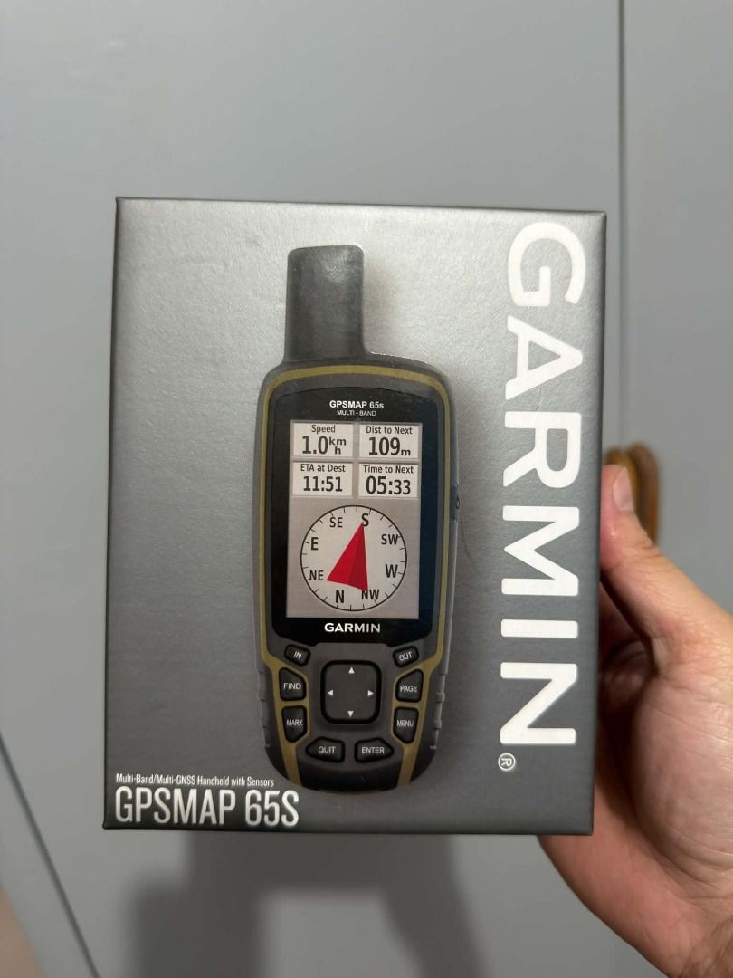 Garmin GPSMap 65S for sale! (Category: Office & Business Technology) located in Baguio. Submitted by _jaypee18 (Listing ID 1463167756, Image 1). Description: Physical & Display SpecsDimensions: 2.4" x 6.3" x 1.4" (6.1 x 16.0 x 3.6 cm)Weight: 7.7 oz (217 g) with batteriesDisplay Size: 1.43" x 2.15" (3.6 x 5.5 cm); 2.6" diagonal (6.6 cm)Display Resolution: 160 x 240 pixelsDisplay Type: Transflective, 65K color TFT (sunlight-readable)Water Rating: I