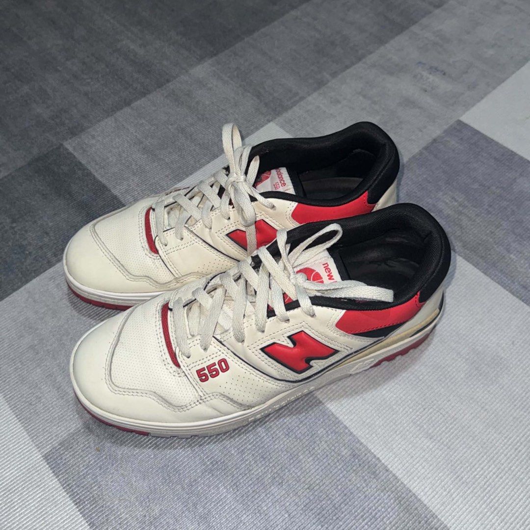 GET BOTH FOR 2500, NEW BALANCE & NIKE (Category: Casual Shoes) located in Mandaluyong City. Submitted by c0raline___ (Listing ID 1463160327, Image 2). Description: DECLUTTERING SALE LEGIT / AUTHENTIC PAIR‼️ New Balance 550 - Size 10 US Men (used no box) - 1500 Nike Air Zoom Pegasus - Size 9 US Men (slightly used no box) - 1500 NEGOTIABLE, 2500 if both :) .