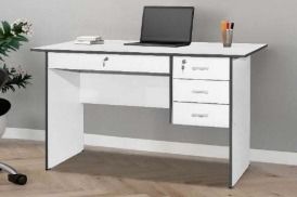 GLE9 White Office Desk Central Drawer Three Locking Side Drawers (Category: Tables & Sets) located in Manila. Submitted by namirkahal (Listing ID 1463146517, Image 1). Description: FAST PRODUCTION !!! SHORT LEAD TIME. Products Available: *Office Partition *Linear Working Stations *Office Table *Office Chair * *Foldable Training Table *Reception Desk *Training Chair *Plastic Stackable Chair *Gang Chair *Office Cabinet *Bar Stool *Sofa *Carpet Pric