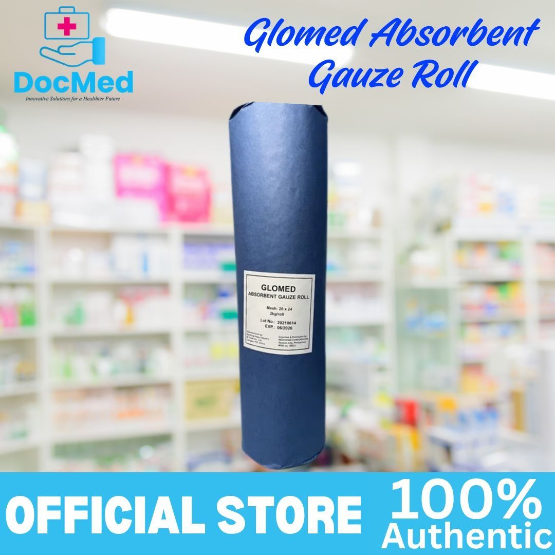 Glomed Absorbent Gauze Roll (Category: Medical Supplies & Tools) located in Quezon City. Submitted by zee_010200 (Listing ID 1463215994, Image 1). Description: - 100% Authentic Glomed Absorbent Gauze Roll - Medical Grade & Highly Absorbent - Size: 20 x 20 inches - Perfect for medical use.