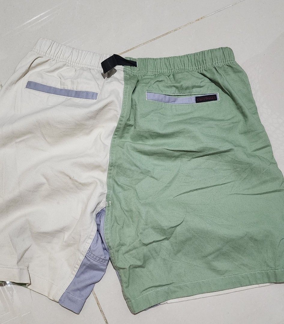 Gramicci G Short Shorts Crazy pattern Size XL (Category: Shorts) located in Quezon City. Submitted by sealedyanph (Listing ID 1463143623, Image 3). Description: - Crazy colorway - Size: XL - Washed - 10/10 color rate - crispy velcro in back pockets Waist 30-38 Length 18.