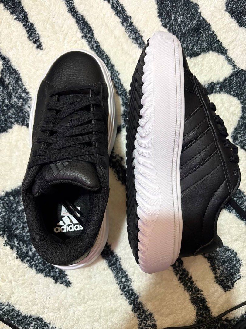 Grand Court Platform Adidas (Category: Sneakers) located in San Juan City. Submitted by gyo_nam (Listing ID 1463246966, Image 2). Description: ✨ FOR SALE ✨ Adidas Grand Court Platform Shoes 👟 📌 Size: 5 1/2 📌 Brand new — never been used 📌 Complete with box 📌 Gifted to me, but unfortunately not my size/style 💰 Selling for ₱2,000 (Original price of 3,800) 📦 With original box ✨ Perfect condition — brand new and never worn! DM me if interested!