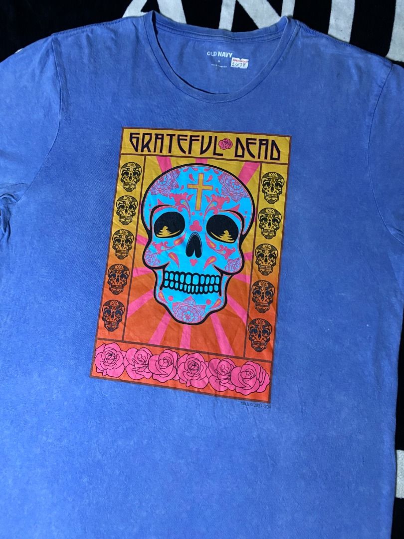 Grateful dead | band shirt (Category: Tshirts & Polo Shirts ) located in Las Pinas. Submitted by all_details_posted (Listing ID 1463144936, Image 1). Description: vintage style shirt minimal crackprints and lints.
