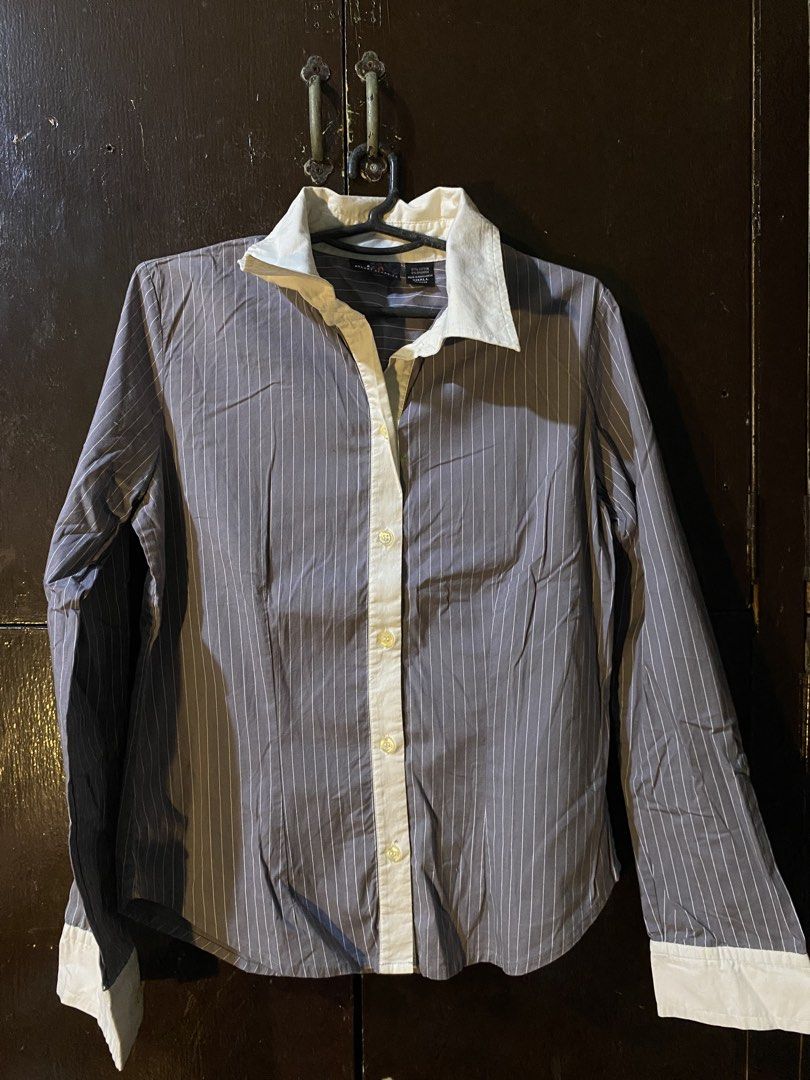gray longsleeve (Category: Longsleeves) located in Pasig City. Submitted by fionithrifts (Listing ID 1463287624, Image 3). Description: Size: xs-s.