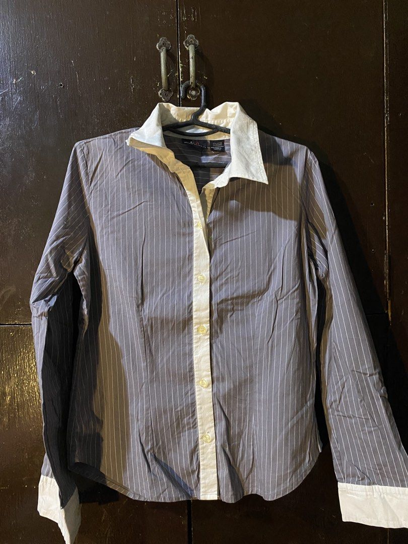gray longsleeve (Category: Longsleeves) located in Pasig City. Submitted by fionithrifts (Listing ID 1463287624, Image 1). Description: Size: xs-s.