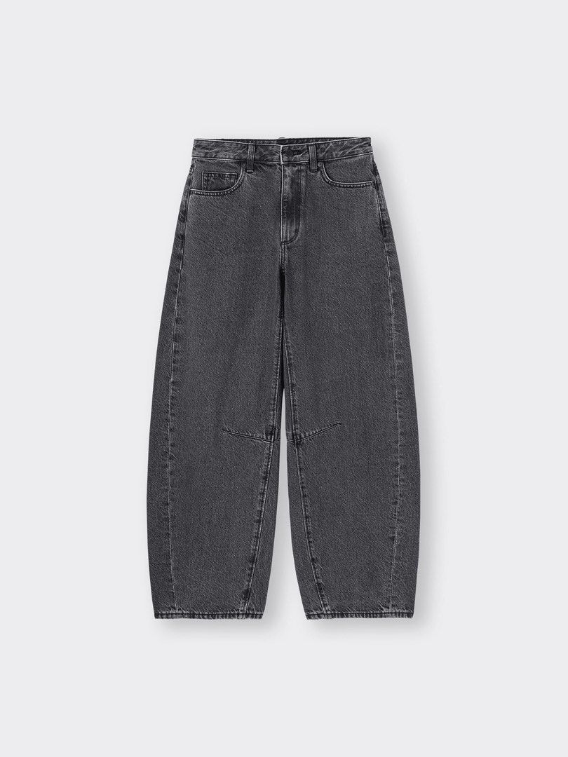 GU Barrel Pants (Standard Length) (Category: Jeans) located in Manila. Submitted by sunglassesindoor (Listing ID 1463299100, Image 1). Description: •Message for more inquiries! 💸 Payment via GCash only 📦 Delivery via J&T or Lalamove.