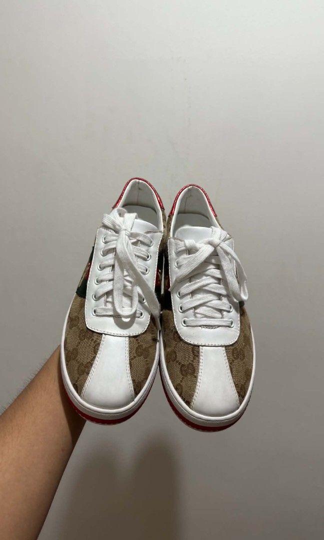 Gucci Ace sneakers (Category: Sneakers & Footwear) located in Koronadal. Submitted by mannylagada880 (Listing ID 1463201916, Image 2). Description: in good condition ship nationwide ✈️ coded ✅️.