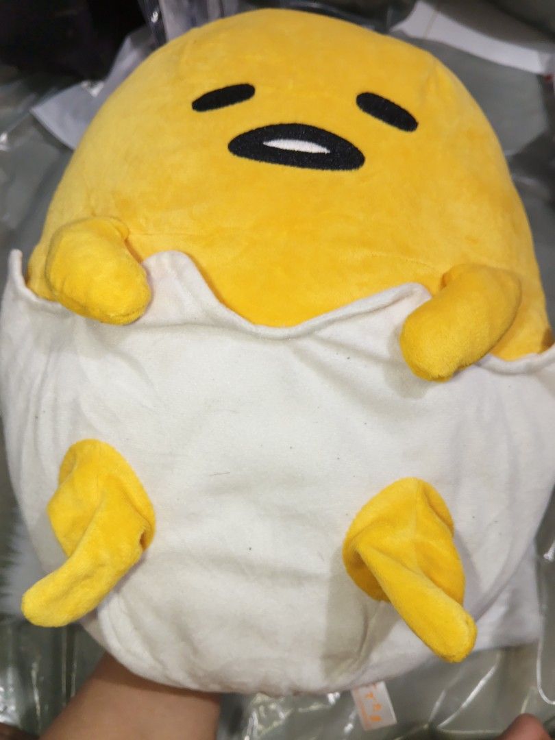 Gudetama plush (Category: Plushies & Soft Toys) located in San Marcelino. Submitted by cmplushies (Listing ID 1463191784, Image 1). Description: .